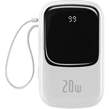 شارژر همراه باسئوس مدل PPQD-H02 ظرفیت 20000 میلی آمپر ساعت